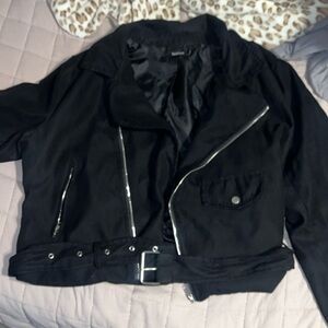 Boohoo black jacket